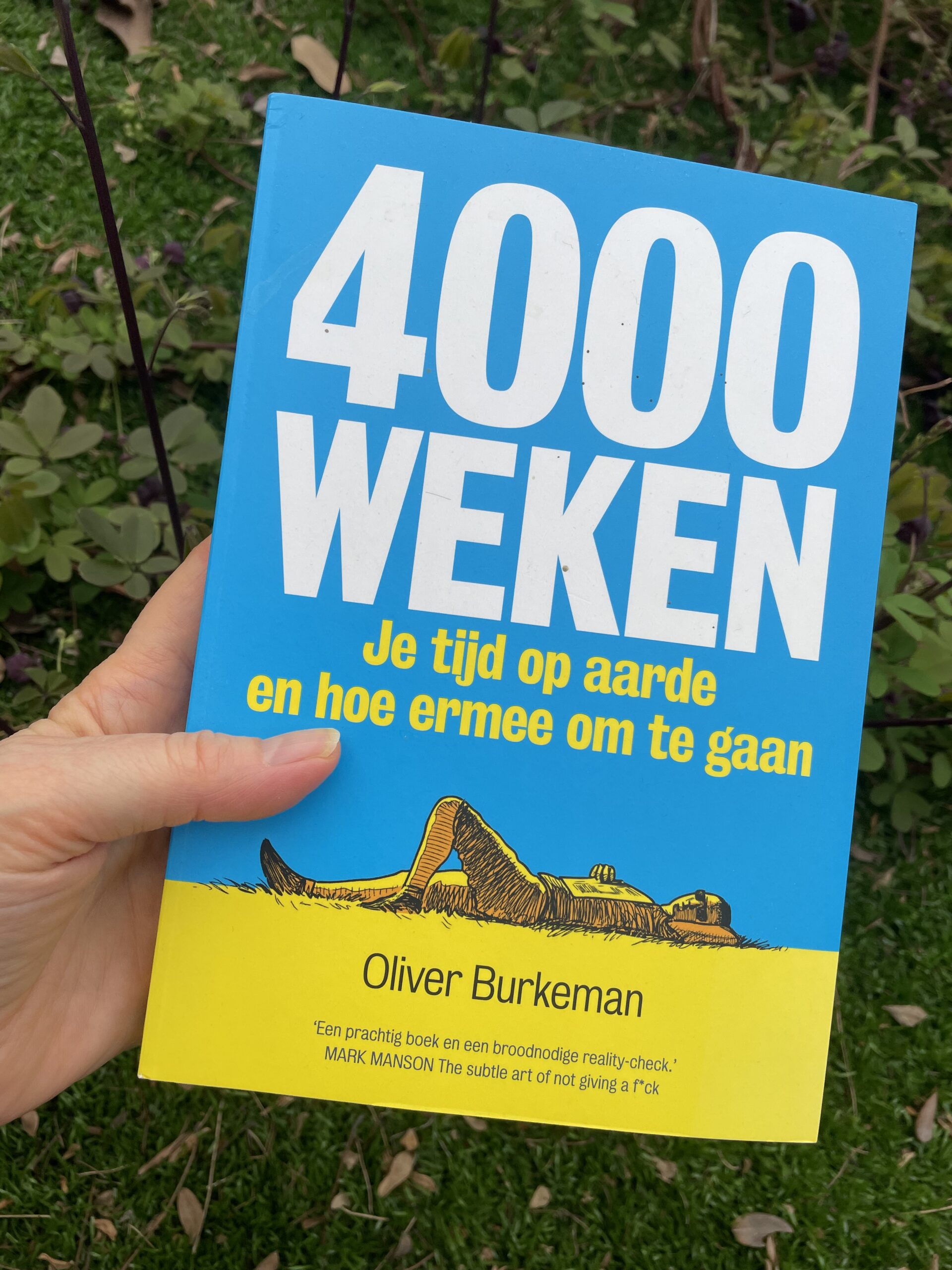 4000 weken boek Oliver Burkeman