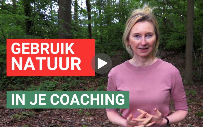 De natuur gebruiken in coaching
