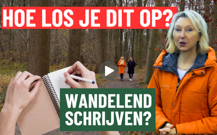 Wandelend schrijven